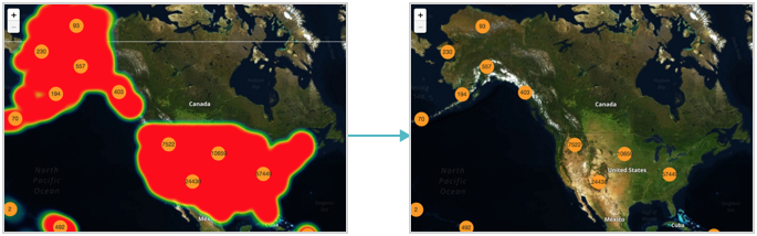 mapbox heatmap layer turned off