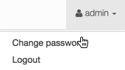 changing password