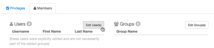 Adding users to role membership