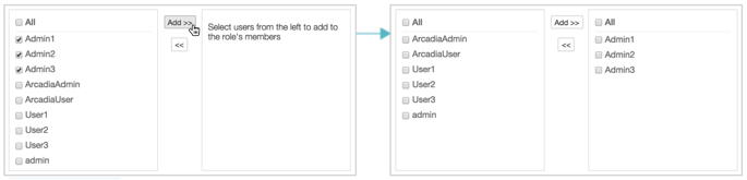 Using Simple Select to Assign the User to Role Members