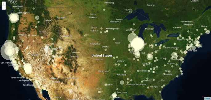 mapbox heatmap layer turned off