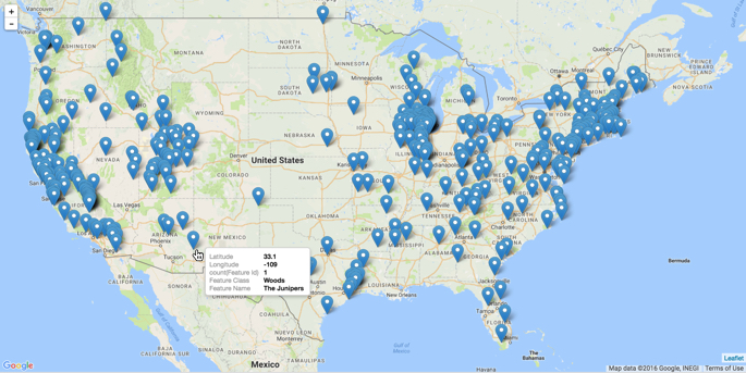 Google Map with marker layer option