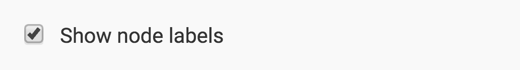 show node labels
