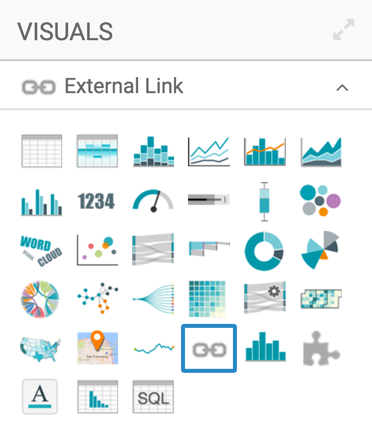 selecting link chart type