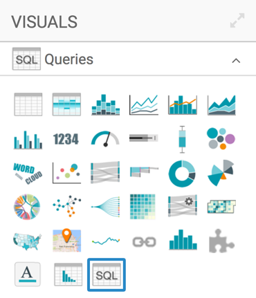 selecting radial chart type