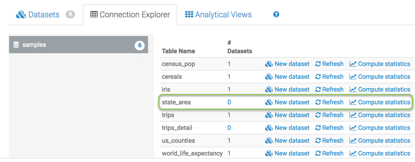 confirming data import