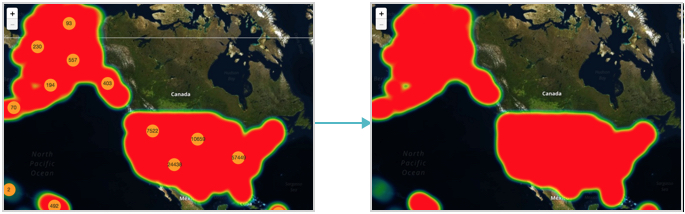 mapbox cluster layer turned off