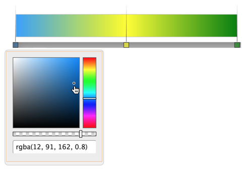 adjusting the color manually