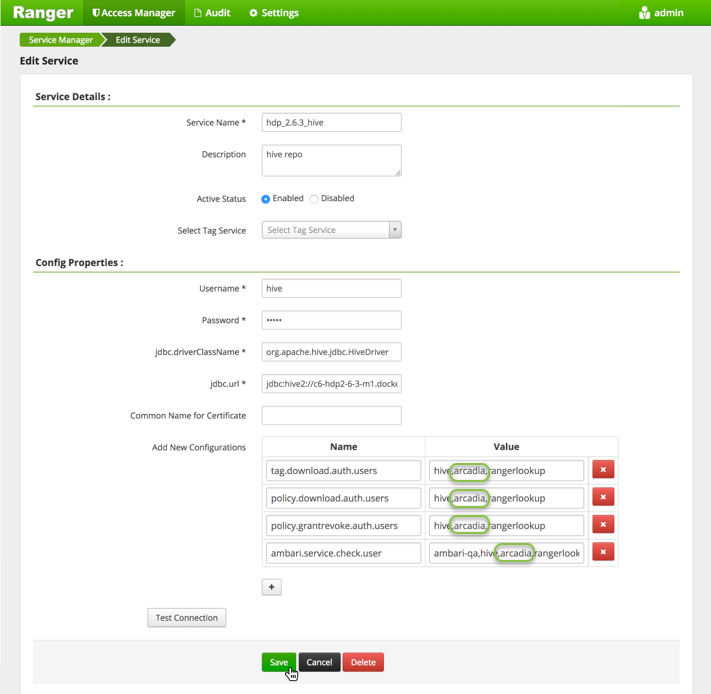 Enable Apache Ranger Support